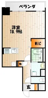 シズカビルディング白銀【2階】の間取り