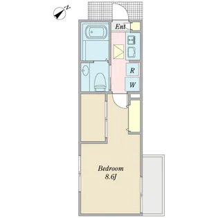 Glanz練馬【1階】の間取り