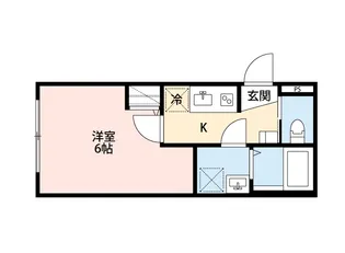 Crecia二宮【2階】の間取り