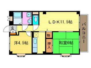 ヴィラアバンセ【3階】の間取り