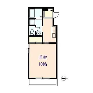 サンフォレスタ【1階】の間取り