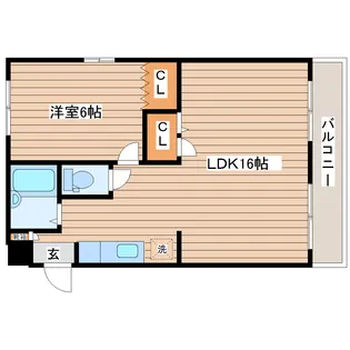 プレステージ・S【4階】の間取り