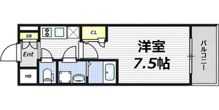 エスプレイス新大阪サウスゲート【5階】の間取り