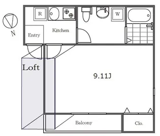 プリモヴィータ【3階】の間取り