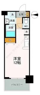 ニッケノーブルハイツ江坂【5階】の間取り