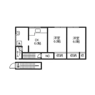 ハイムひいらぎ【2階】の間取り