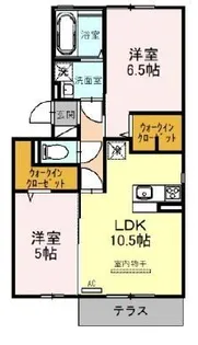 リバーサイド ガーデン【2階】の間取り