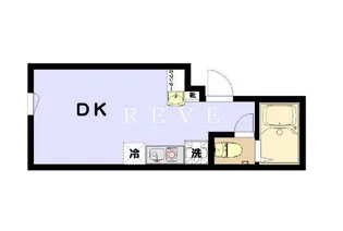 仮称・蛎殻町新築マンション【3階】の間取り