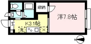 メゾン・ド・ソレイユ【2階】の間取り