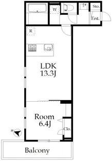 コート豊玉北A棟【3階】の間取り