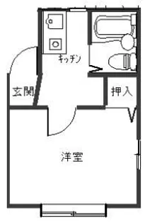 プラザナカムラ【2階】の間取り