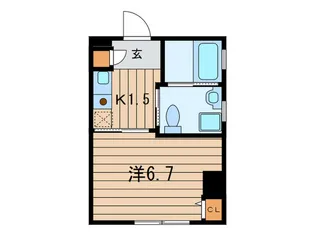 フィフス・シ-ズン【1階】の間取り