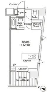 イプセ学芸大学【3階】の間取り