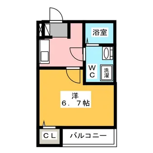 フィローネ高畑【1階】の間取り