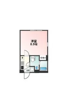 Glanpark池之端【3階】の間取り