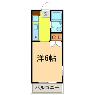 モンパレス小山5号館【2階】の間取り
