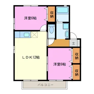 Royal Garden桜台A・B・C【2階】の間取り