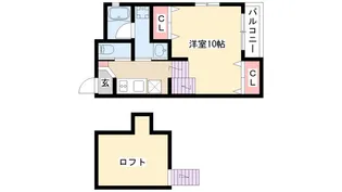 Ms神宮西I【1階】の間取り