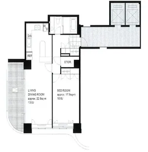 御殿山トラストコート【11階】の間取り