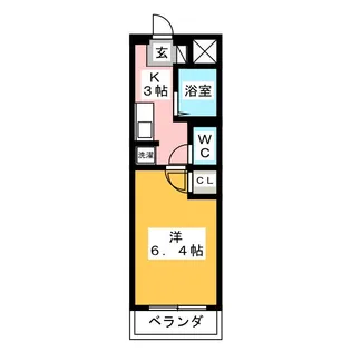 J’sマンション【2階】の間取り