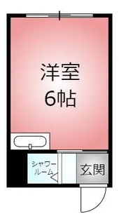 湊川市場会館【4階】の間取り