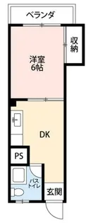 三田向原コーポ【4階】の間取り