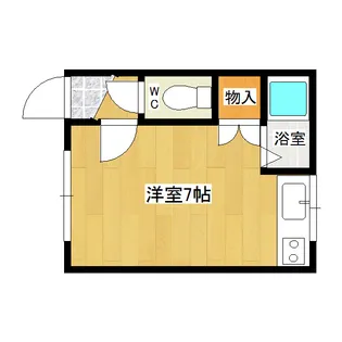 ミッキーハウス【1階】の間取り