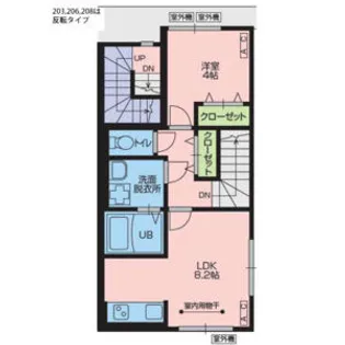 IKI(アイケーアイ)【2階】の間取り