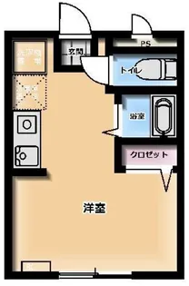 ハイホーム【2階】の間取り