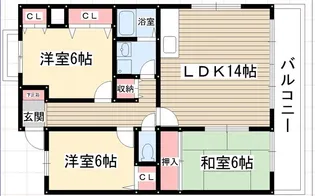 パストラーレ【4階】の間取り