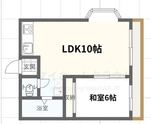 クレスト丸子【2階】の間取り