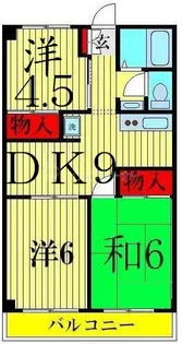パレヤマトク【4階】の間取り