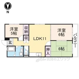 まあぁろーマンション【2階】の間取り
