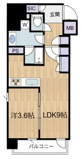 サンウッド錦糸町フラッツ【11階】の間取り