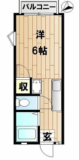 サンヒルズ日吉【2階】の間取り