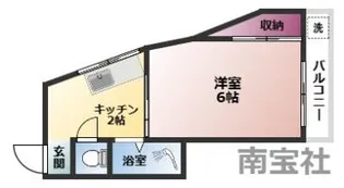 パームスプリングス【2階】の間取り