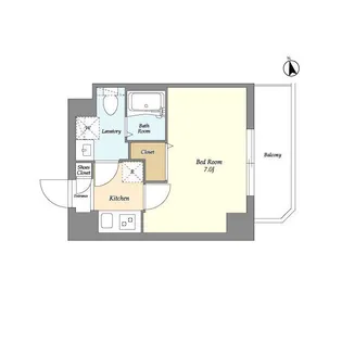 アルファコート戸田【1階】の間取り