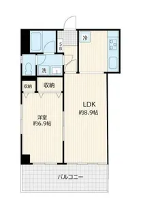 坂本ビル【3階】の間取り