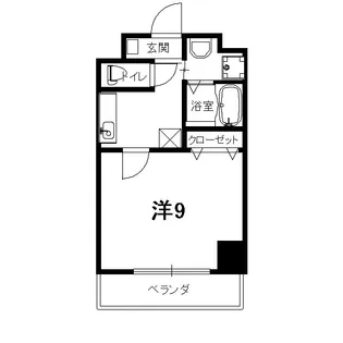 EXCEED桂【4階】の間取り
