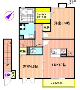 ルミウス【2階】の間取り