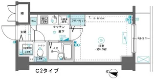 フェニックス横濱吉野町【8階】の間取り