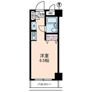 サンセール神楽坂【3階】の間取り