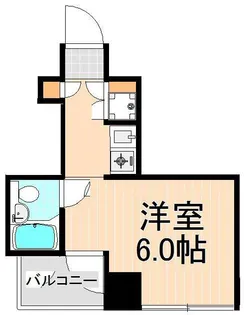 スカイコート浅草国際通り【10階】の間取り