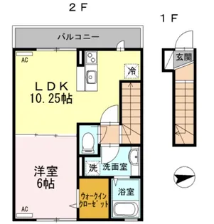 アケボノVII【2階】の間取り