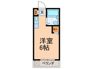 ジャルダン宝塚弐番館【3階】の間取り