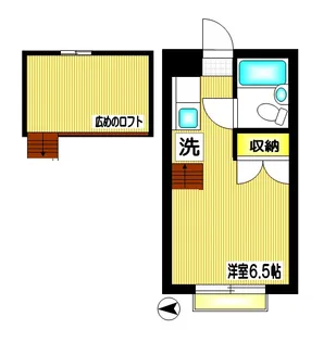 ブルーム62【2階】の間取り