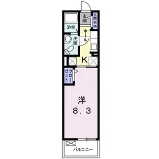 ウィンズ M タウン【2階】の間取り
