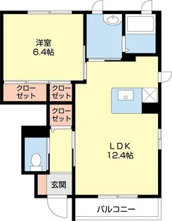エスポワール21【1階】の間取り