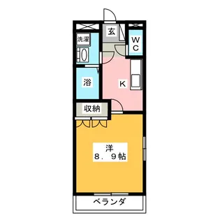 magnolia【2階】の間取り
