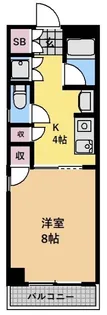 プロプル川名【2階】の間取り
